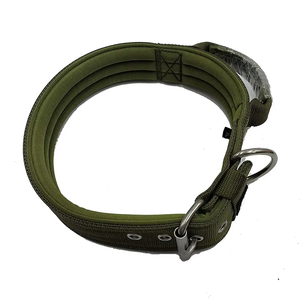 Venta directa Nuevo producto Collares de perro de nailon de entrenamiento de alta resistencia <span class=keywords><strong>Collar</strong></span> de perro mascota duradero ajustable con mango de control - Product Image 1