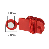 Interrupteur de sécurité pour tapis roulant, clé de démarrage magnétique à bouche ronde, outil d'arrêt d'urgence, clé de sécurité, verrouillage