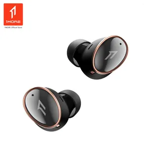 1MORE EVO Earbuds nirkabel hi-res, headphone 5.2 nirkabel LDAC 42dB ANC Tws Connect 2 perangkat Earphone