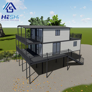 Alta calidad 20Ft 40Ft Contenedor expandible Casa prefabricada Baño Precio Prefab Granny Flat Mobile Home Casa portátil - Product Image 1