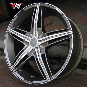 Jantes 5x112 18x6.5 à double rayon en aluminium forgé, compatibles avec les <span class=keywords><strong>pneus</strong></span> de voitures particulières Mazda CX-5, CX-9, Mazda3, <span class=keywords><strong>Dacia</strong></span> Sandero, <span class=keywords><strong>Duster</strong></span>, Jogger - Product Image 2