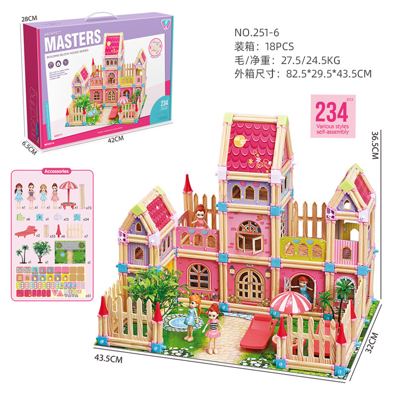 251-6 Modular Villa Building Blocks [234 PCS]