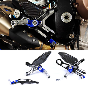 Pedane Regolabili di Alta Qualità in Fibra di Carbonio per <span class=keywords><strong>Moto</strong></span> BMW S1000RR S1000R - Product Image 6