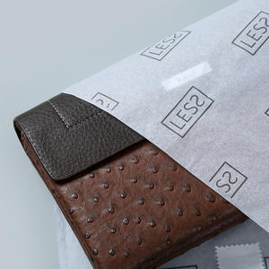 Papel de seda blanco de 17GSM con logotipo personalizado, mariposa dorada en relieve, encerado de doble cara, papel de regalo de lujo para embalaje de bolsas de zapatos - Product Image 6