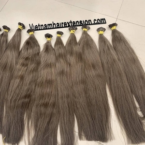 Hot Sale Straight Flat U Tip Human Hair <b>Extensions</b> itip Various Colors Keratin <b>Nail</b> Tip Hair For Hair Vendors - Product Image 4