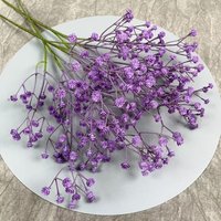 Buket bunga buatan pengaturan bunga buatan bunga baby Breath kualitas tinggi putih