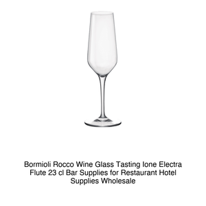 Copa de Degustación Electra Flute 23 cl Bormioli Rocco H 23.5 cm Ø 4.9 cm - Product Image 2
