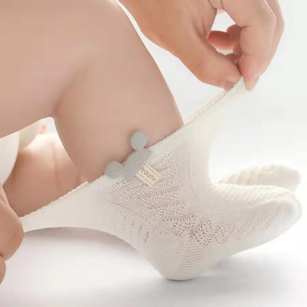 Calzini estivi per neonati personalizzati all'ingrosso calzini per neonato in cotone 100% calzini per bambina