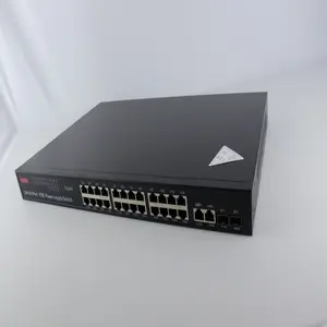 High Quality Best Price Long Service Life 10gb Industrial Lan 100/1000m Ethernet Fiber Poe Switch 24 Port