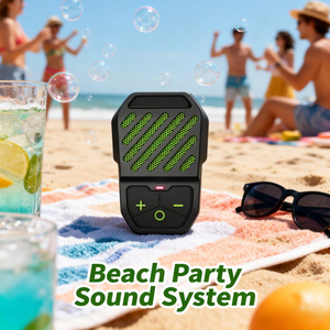 2025 nuevo IPX6 resistente al agua para altavoz portátil inalámbrico HD música y altavoz de llamada para deportes al aire libre Material plástico - Product Image 3