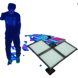 Piste de danse interactive LED RVB colorée 30x30 pour intérieur, idéale pour salles de jeux, dalles de sol LED, prix usine - Product Image 2
