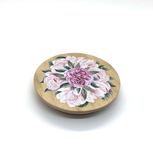 Tapa de silicona pintada de Vietnam con diseño creativo, color impreso, forma redonda, superventas, de madera para tarros de vidrio y tazas - Product Image 6