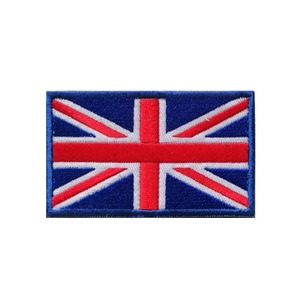 OEM Custom Embroidered Flower & Flag Patches Eco-Friendly Nonwoven Felt Sew-On Hook and Loop Patches for Backpacks Jackets - Product Image 2