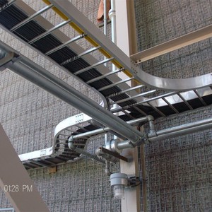 Plateau porte-câbles en <span class=keywords><strong>acier</strong></span> galvanisé à chaud pour la gestion des câbles industriels dans la construction, service d'échantillons gratuits - Product Image 5