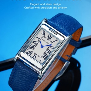 Nuevo Reloj de Lujo para Hombre, Esfera de Concha, Doble Cara, Cuarzo, Acero Inoxidable 316L, Resistente al Agua 50m - Product Image 4