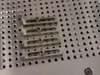 Impresora de Plantillas Semiautomática SMT HW-550S, Línea de Producción LED, Máquina de Impresión de Pasta de Soldadura para PCB