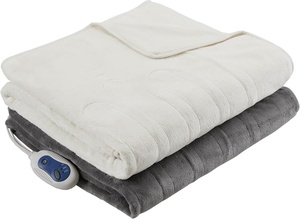Couverture chauffante électrique certifiée Intertek pour lit double, grand lit, usage domestique, matelas chauffant hivernal à économie d'énergie - Product Image 6