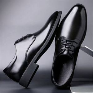 Zapatos Formales de Cuero para Hombre, Estilo Británico, Suela Suave, con Diseño de Aumento de Altura Incorporado, Estilo Casual, Pueden Usarse como Zapatos Formales - Product Image 3
