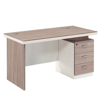 Escritorio de Computadora Modular Moderno con Espacio de Almacenamiento, Escritorio Ergonómico para Oficina, Estación de Trabajo para Oficina en Casa, Estudio, Escritorio