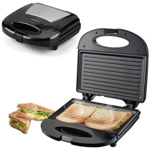 Famiglia 2 fette automatico elettrico doppia colazione Toast Sandwich Maker tostapane macchina di alta qualità con piastra antiaderente