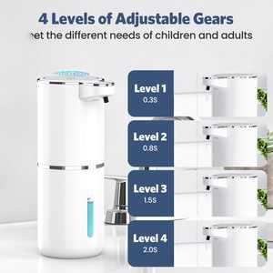 Distributeur automatique de savon liquide ou mousse désinfectant pour les mains, mural, intelligent, sans contact, à capteur, pour usage commercial, fabriqué par une usine OEM - Product Image 2