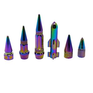 Piezas universales de bicicleta IRONDONKEY, tapa de válvula de aleación de aluminio ilustrada con accesorios de neumático de rosca americana <span class=keywords><strong>para</strong></span> bicicleta - Product Image 3