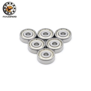Rodamientos de Bolas de Ranura Profunda Flyleopard 605ZZ 5x14x5mm, Miniatura de Acero, Alta Velocidad, Bajo Ruido - Product Image 1