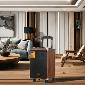 B-<span class=keywords><strong>Q8</strong></span> ndr עץ רמקול סיטונאי אודיו אלחוטי bt אודיו קריוקי מחיר המפעל 8 אינץ' - Product Image 1