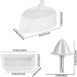 Home <b>Orange</b> <b>Juicer</b> Replacement Parts Juice Separator for Kitchen Appliance Replacement Parts for Kitchen <b>Machine</b> - Product Image 2