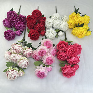 Peonías artificiales Meiti 7 XIYANG PEOMY hechas de material de seda de primera calidad - Product Image 1