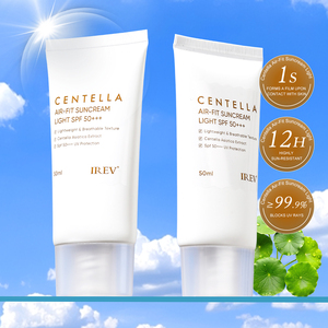 Centella Air-Fit <strong>Suncream</strong> Light SPF 50+++ Korean Skin Care Effective UVA/UVB Protection Beauty Products Factory IREV Sunscreen - Product Image 3