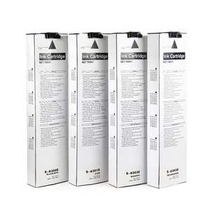 Cartouche d'encre compatible GOOSAM CMYK 4 couleurs 1000 ml S-6300 S-6301 S-6302 S-6303 pour imprimantes Riso Comcolor 3050 7050 9050 - Product Image 1