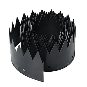 Nhà sản xuất-cung cấp hình dạng răng cỏ đá cô lập thắt lưng với lỗ thuận tiện mặt đất cắm đơn giản hàng rào lưới mắt cáo & cửa - Product Image 3