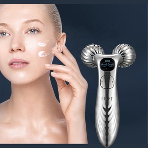 Productos de tendencia <span class=keywords><strong>2025</strong></span> Dispositivo de adelgazamiento facial de microcorriente Masajeador Rodillo de elevación de cara y cuello