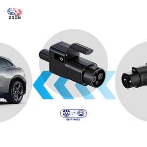 Adaptateur GDON GB/T vers NACS 300A 1000V DC, convertisseur de charge rapide, GBT DC vers <span class=keywords><strong>Tesla</strong></span> SAE J3400 IP54 pour <span class=keywords><strong>Tesla</strong></span> Model 3 Y S X - Product Image 3