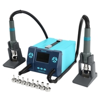 Bakon BK862 2000W Intelligent Double Contrôle Hd Affichage Brushless Vortex Pistolet À Air Chaud Station De Reprise De Dessoudage