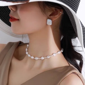 Collar de Perlas de Agua Dulce con Forma Barroca de 2-8 mm, Diseño Versátil y Moderno, Estilo INS - Product Image 5