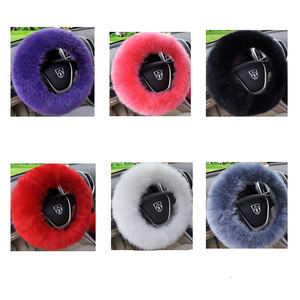 Accesorios <span class=keywords><strong>de</strong></span> invierno para coche, fundas esponjosas para <span class=keywords><strong>volante</strong></span> para <span class=keywords><strong>mujer</strong></span> - Product Image 5