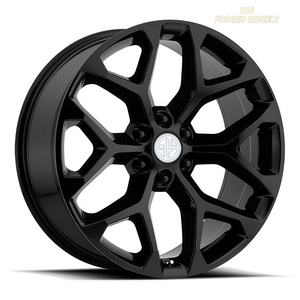 168 Ruedas de Aleación Personalizadas de 22/24/26 Pulgadas con Diseño de Copo de Nieve, Aptas para Chevrolet Silverado 1500, Tahoe, GMC Sierra 1500, Yukon, Lexus Escalade - Product Image 3