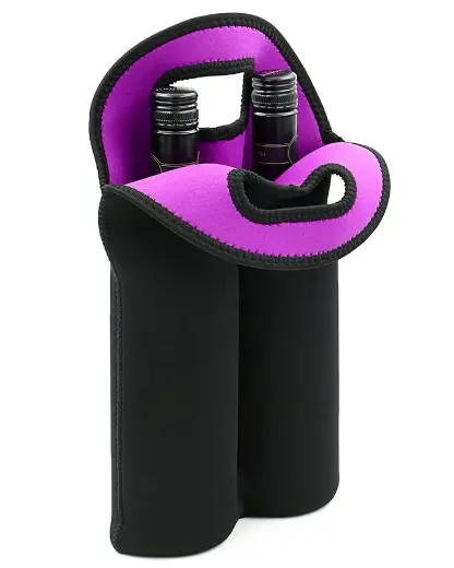 Prodotti più venduti 2024 Custom coibentati in Neoprene 750ML porta vino singolo doppio porta vino Tote Bag Cooler