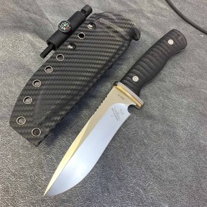 มีดพับเหล็ก Sherpa PM115 ด้ามจับ G10 สำหรับกิจกรรมกลางแจ้ง แคมป์ปิ้ง ใช้งานทางยุทธวิธี รับผลิตตามแบบ OEM ปรับแต่งได้ - Product Image 1