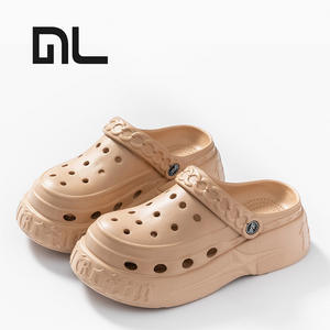 Femmes plate-forme décontracté sabots chaussures 2025 nouveauté hauteur augmentant <span class=keywords><strong>semelle</strong></span> épaisse classiques sandale compensée pour fille prix usine - Product Image 6