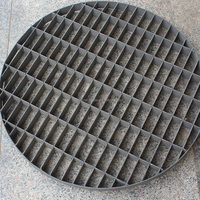Grille en acier inoxydable galvanisé à pression Q235B, grille à barres entrecroisées, antidérapante, robuste, pour usage extérieur en parc