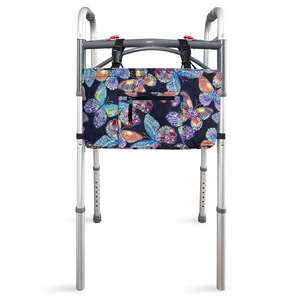 Muestra Gratuita, Venta al por Mayor de Fábrica, Bastones Plegables Portátiles de Aleación de Aluminio Personalizados con Asiento, Bastón con Silla para Personas Mayores, Bolsa para Muletas - Product Image 1