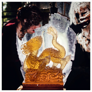 Vente en gros de statues en cristal de bon augure <span class=keywords><strong>Chi</strong></span> Lin en métal poli Liuli cadeaux de mariage artisanaux avec thème de mascotte gravé pour Noël - Product Image 2