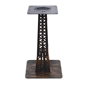 Base de table à manger en métal de style rétro pour table à manger, café et hôtel. - Product Image 1