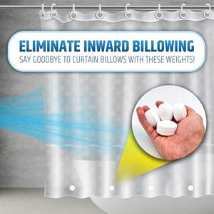 Poids magnétiques <span class=keywords><strong>pour</strong></span> rideaux, poids permanents <span class=keywords><strong>pour</strong></span> rideaux de fenêtre, poids suspendus <span class=keywords><strong>pour</strong></span> rideaux, aimants <span class=keywords><strong>pour</strong></span> nappes, doublure de <span class=keywords><strong>rideau</strong></span> de douche - Product Image 3