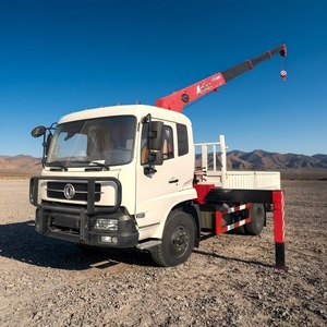 Nouveau <span class=keywords><strong>Produit</strong></span> - Grue à flèche télescopique hydraulique Unic 5 tonnes montée sur camion Dongfeng 4x2 - Camion-grue à vendre - Product Image 1