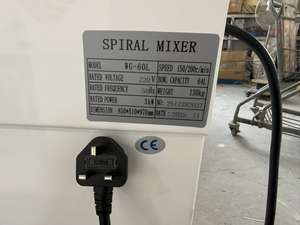 Nueva Mezcladora Espiral Comercial para Masa, Capacidad de 20 kg de Harina, 2 Velocidades, para Panadería, Molino de Harina, Pizzería, Elaboración de Masa - Product Image 6