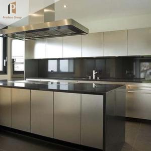 Ensemble de meubles de cuisine modernes populaires <span class=keywords><strong>en</strong></span> Australie avec surface laquée, robinet et panier de tiroir - Product Image 2